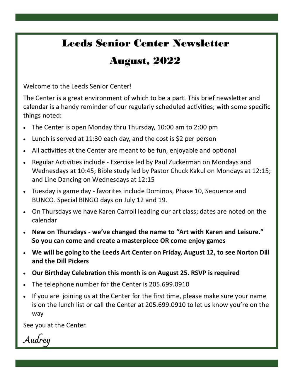 Senior Newsletter August 2022_1000